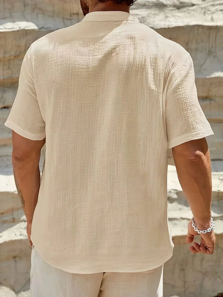 Noah | Chemise Estivale à Col Haut