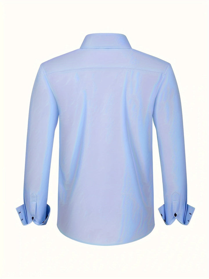 Arnaud | Chemise élégante légère à détails contrastés