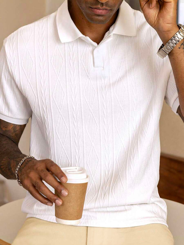 Nicolas | Polo casual d'été à boutons