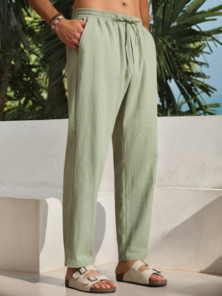 Léon | Pantalon d'Été de Luxe en Coton
