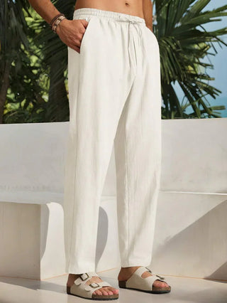 Léon | Pantalon d'Été de Luxe en Coton