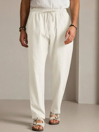 Léon | Pantalon d'Été de Luxe en Coton