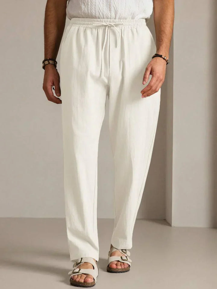 Léon | Pantalon d'Été de Luxe en Coton