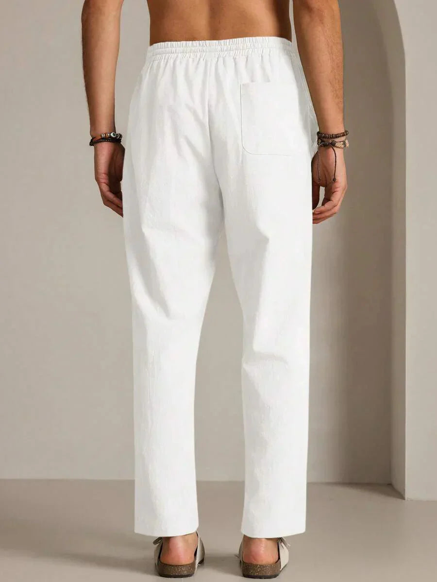 Léon | Pantalon d'Été de Luxe en Coton