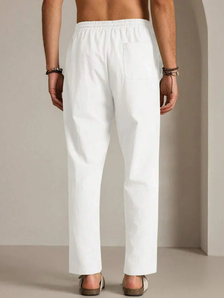 Léon | Pantalon d'Été de Luxe en Coton