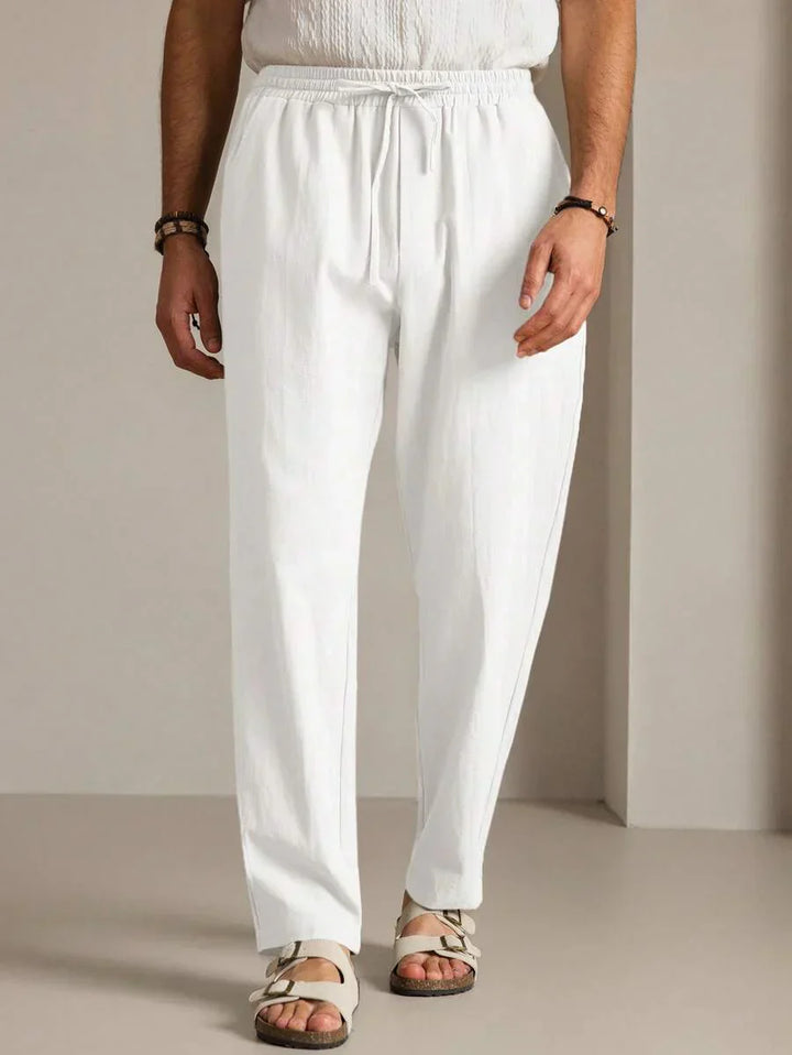 Léon | Pantalon d'Été de Luxe en Coton