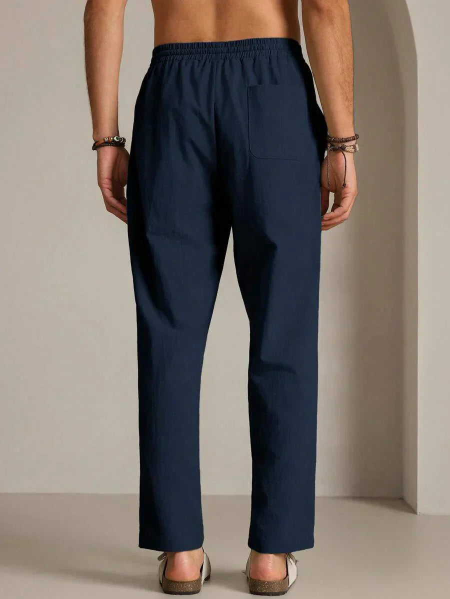 Léon | Pantalon d'Été de Luxe en Coton
