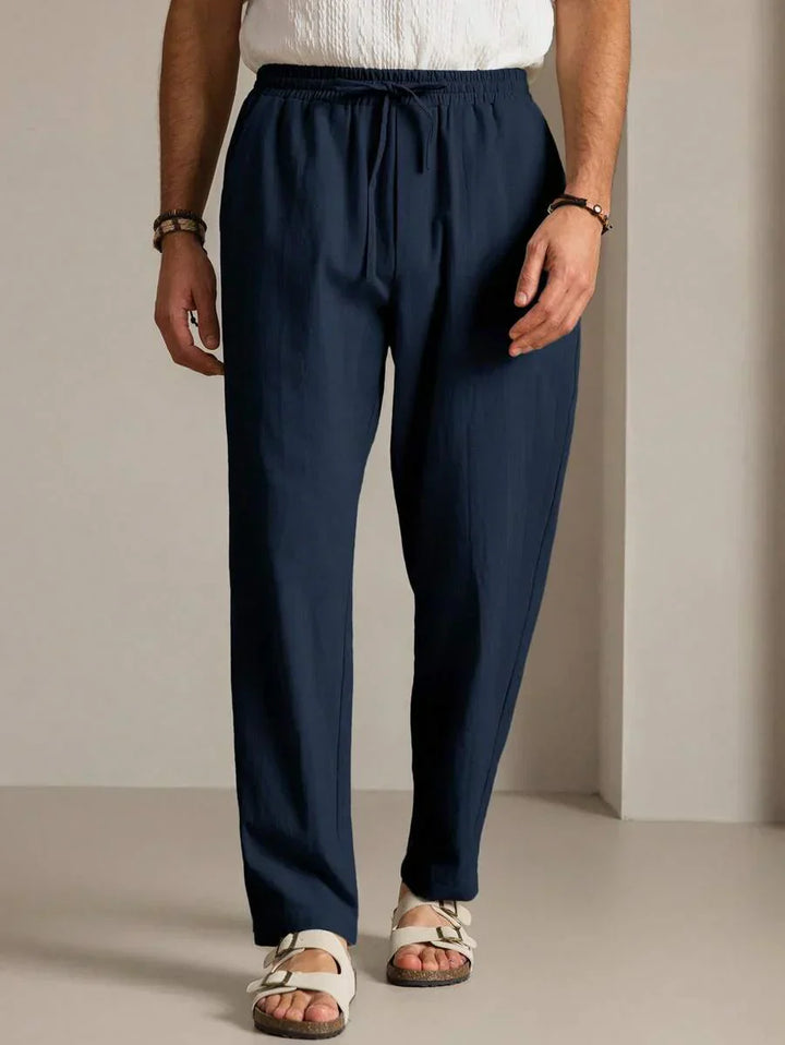 Léon | Pantalon d'Été de Luxe en Coton