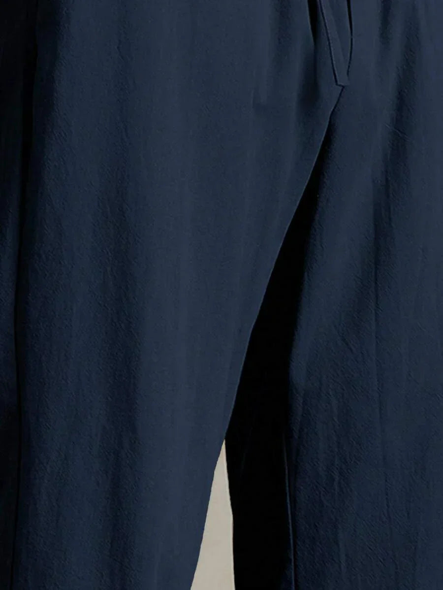 Léon | Pantalon d'Été de Luxe en Coton