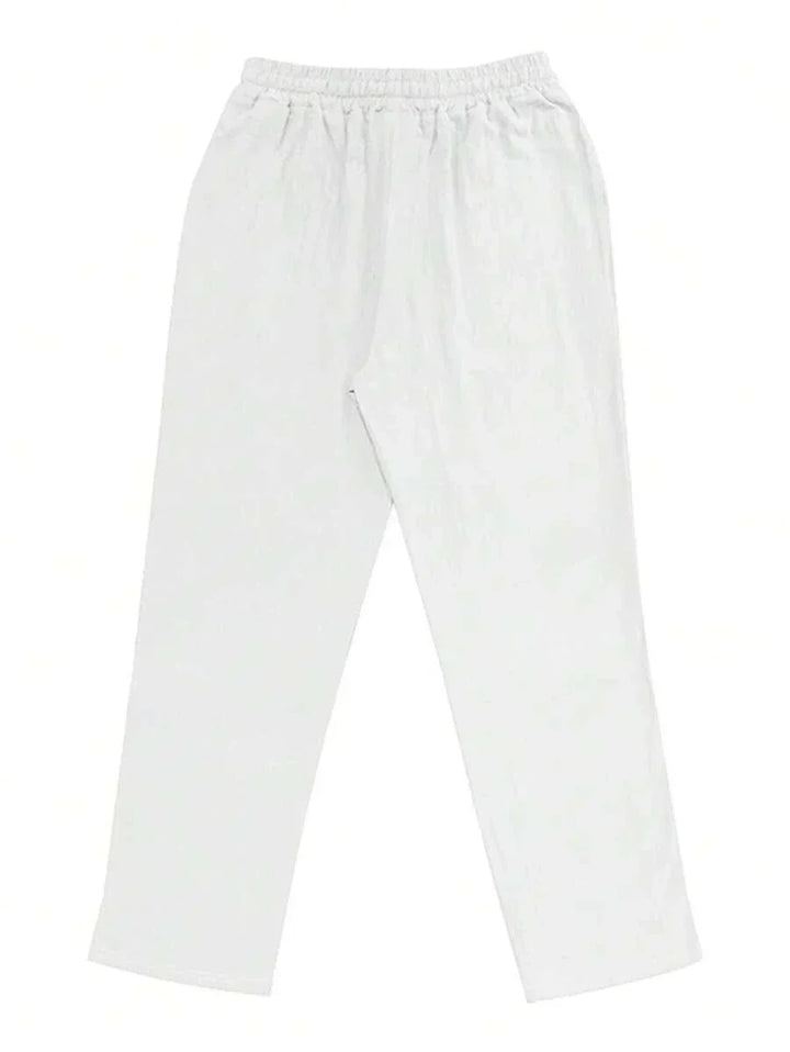 Mathis | Pantalon Lin Respirant Poches Profondes