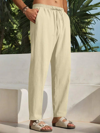 Léon | Pantalon d'Été de Luxe en Coton