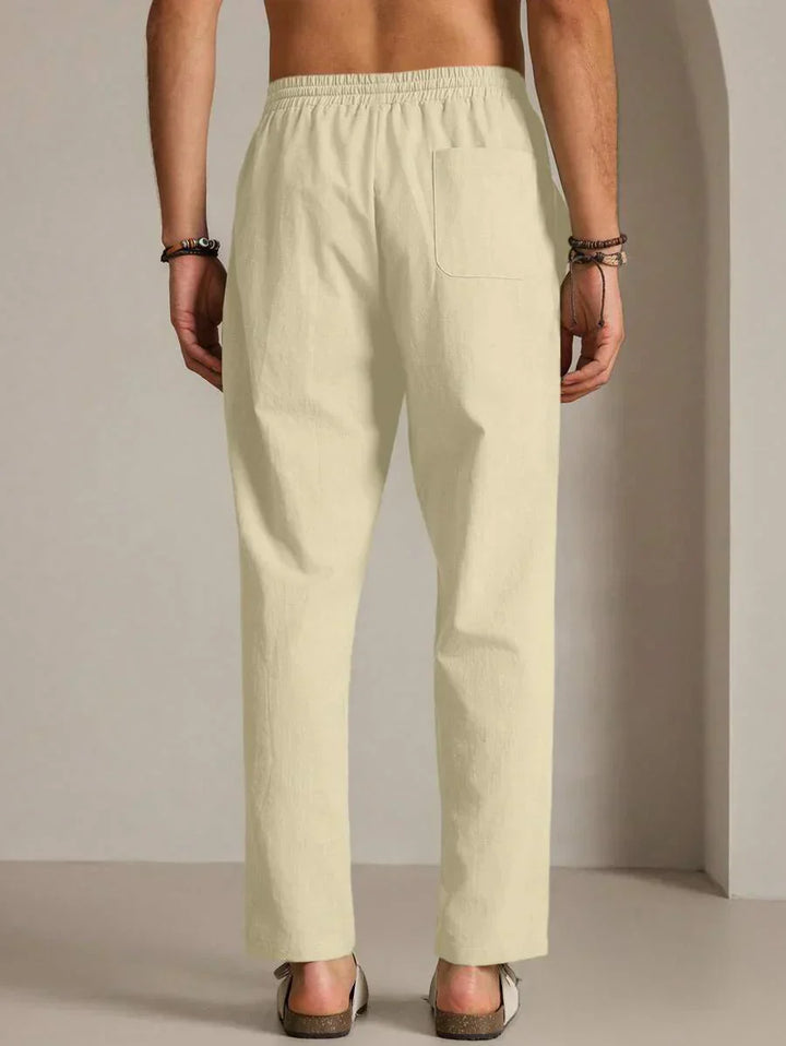 Léon | Pantalon d'Été de Luxe en Coton