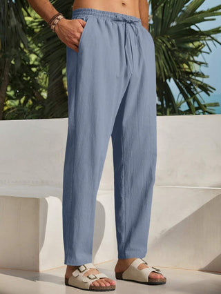 Léon | Pantalon d'Été de Luxe en Coton