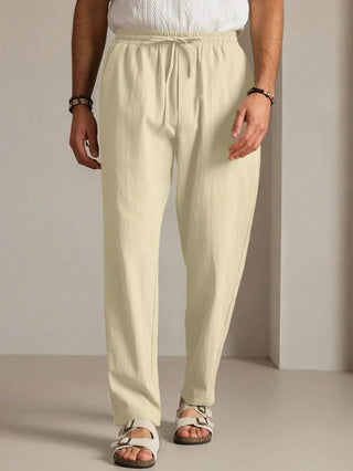 Léon | Pantalon d'Été de Luxe en Coton