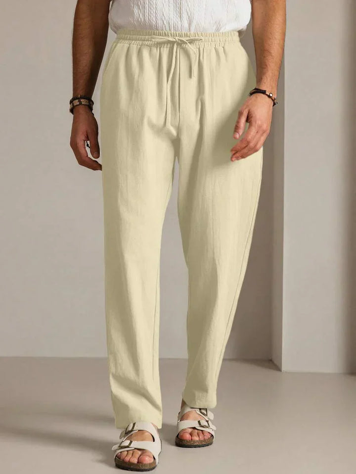 Léon | Pantalon d'Été de Luxe en Coton