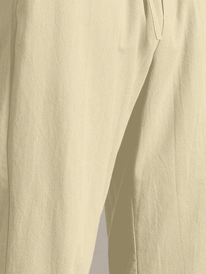 Léon | Pantalon d'Été de Luxe en Coton
