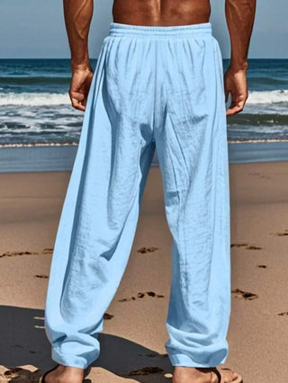 Mathis | Pantalon Lin Respirant Poches Profondes