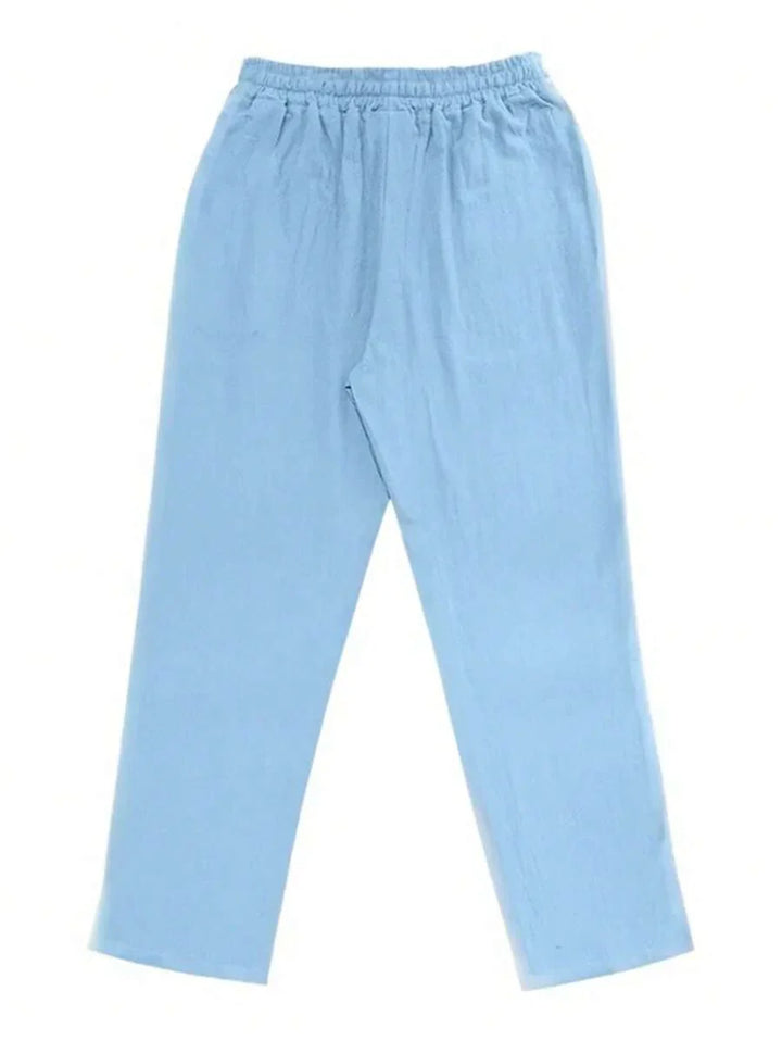 Mathis | Pantalon Lin Respirant Poches Profondes