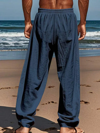 Mathis | Pantalon Lin Respirant Poches Profondes