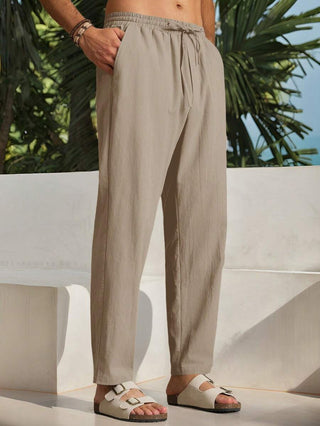Léon | Pantalon d'Été de Luxe en Coton