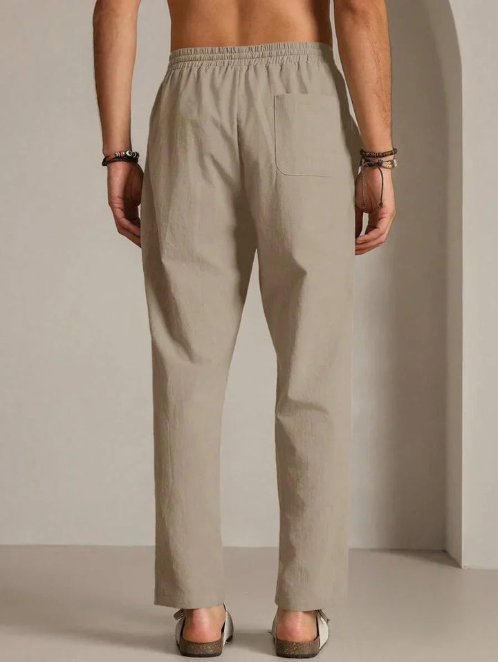 Léon | Pantalon d'Été de Luxe en Coton