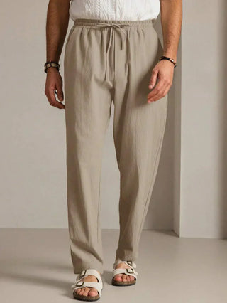 Léon | Pantalon d'Été de Luxe en Coton