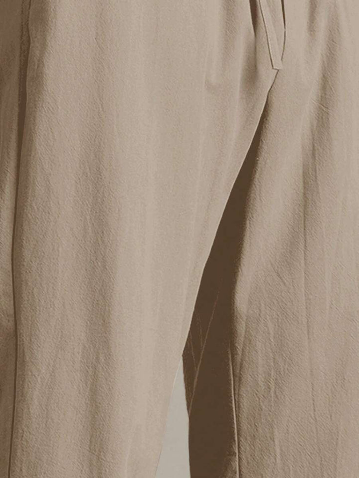 Léon | Pantalon d'Été de Luxe en Coton