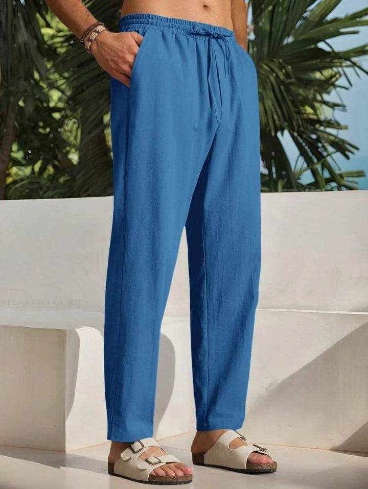 Léon | Pantalon d'Été de Luxe en Coton