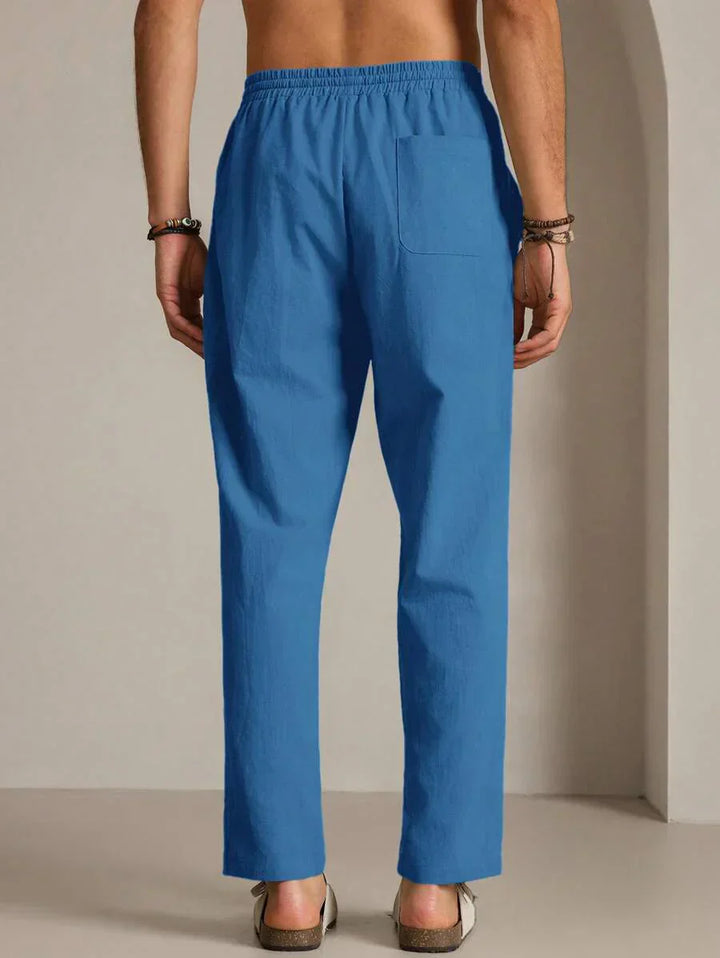 Léon | Pantalon d'Été de Luxe en Coton