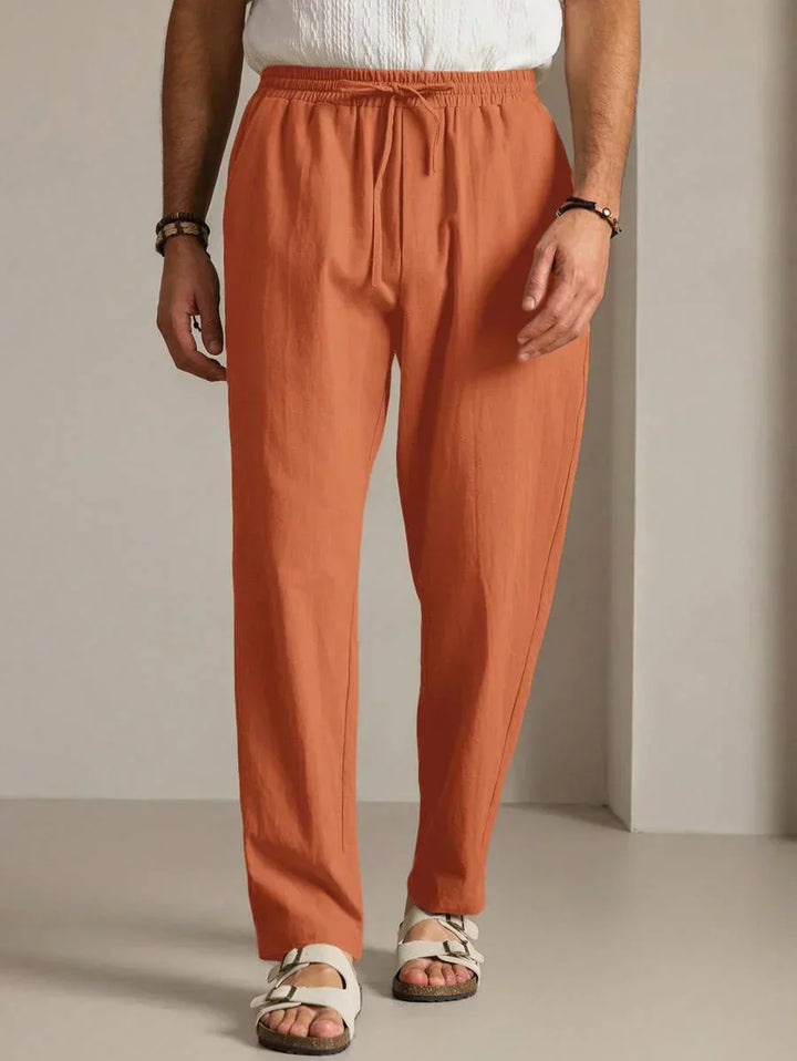 Léon | Pantalon d'Été de Luxe en Coton