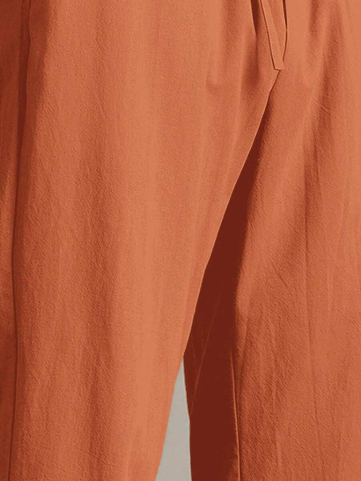 Léon | Pantalon d'Été de Luxe en Coton