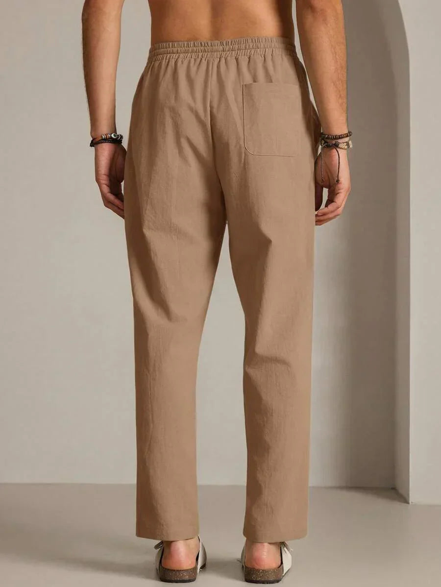 Léon | Pantalon d'Été de Luxe en Coton