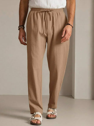 Léon | Pantalon d'Été de Luxe en Coton