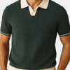 Lucien | Polo en tissu texturé premium