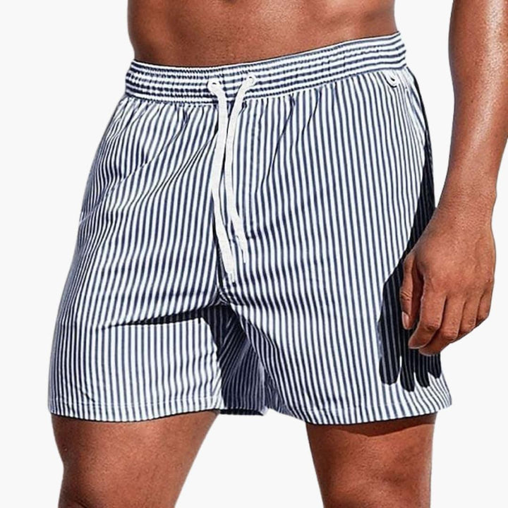 Lucas | Short de bain rayé