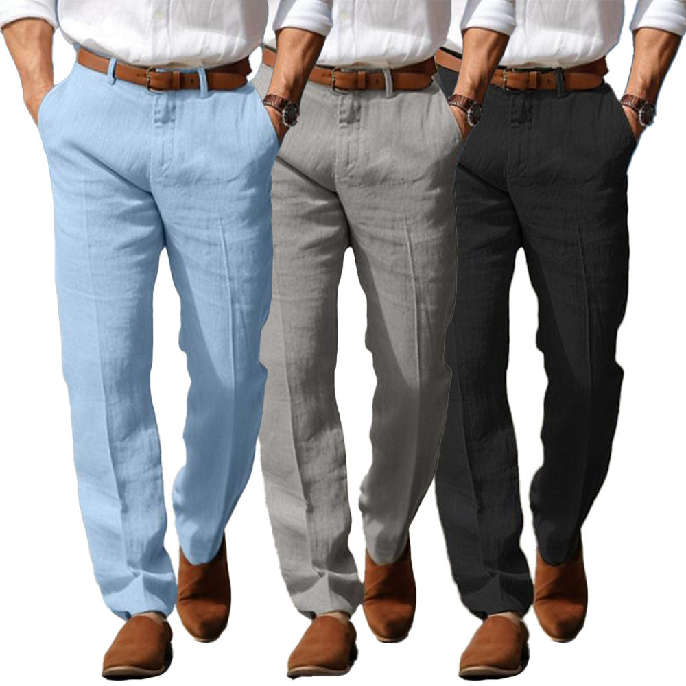 Benoît | Pantalon Luxe en Lin Premium Casual Chic