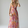Isel | Robe maxi portefeuille légère et élégante