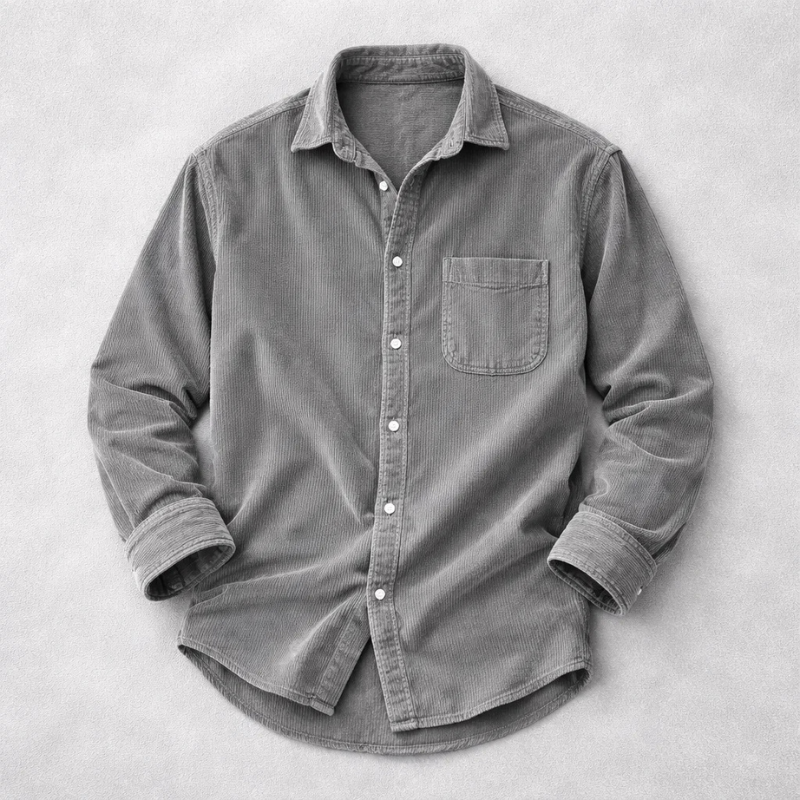 Maurice | Chemise classique en velours côtelé