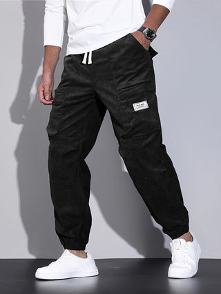Renaud | Pantalon Cargo en Corduroy Raffiné