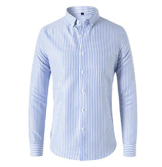 Michel | Chemise Élégante à Rayures Fines