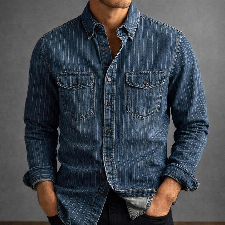 Henri | Chemise à rayures vintage