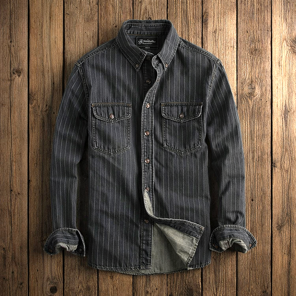 Henri | Chemise à rayures vintage
