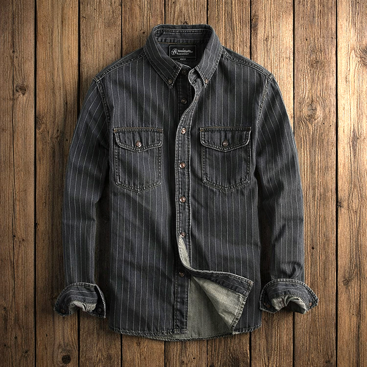 Henri | Chemise à rayures vintage