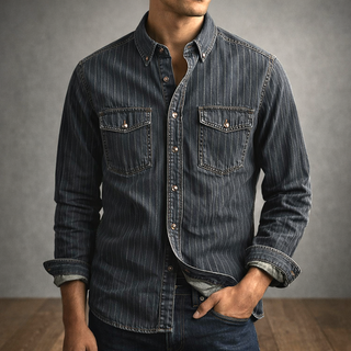 Henri | Chemise à rayures vintage