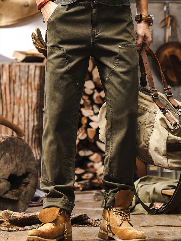 Sylvain | Pantalon en Sergé Coton Résistant