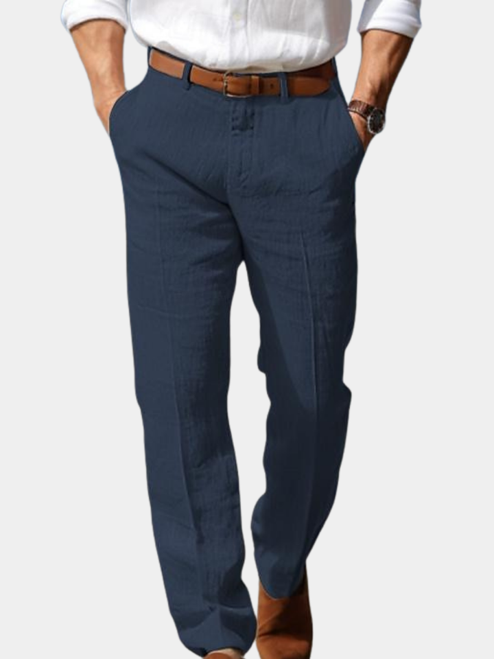 Benoît | Pantalon Luxe en Lin Premium Casual Chic