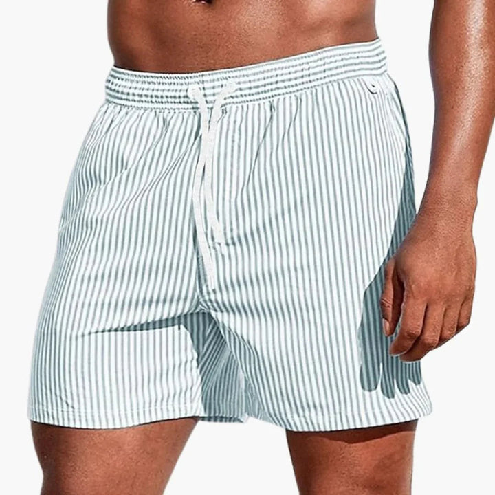 Lucas | Short de bain rayé
