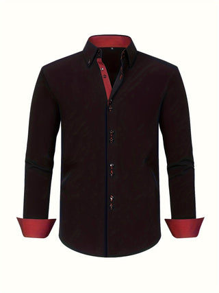 Arnaud | Chemise élégante légère à détails contrastés