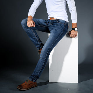 Dorian | Jean Coupe Ajustée Tissu Adaptatif