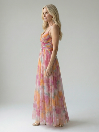 Isel | Robe maxi portefeuille légère et élégante